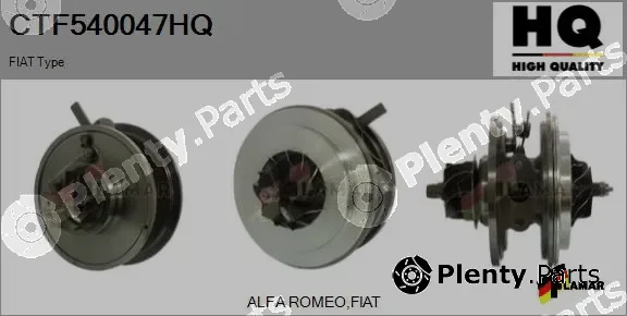 Flamar CTF540047HQ — Core assembly, turbocharger