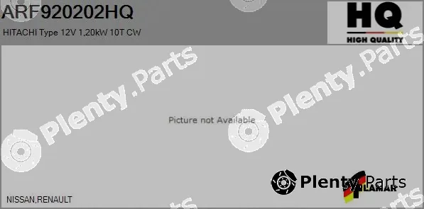 Flamar ARF920202HQ — Starter