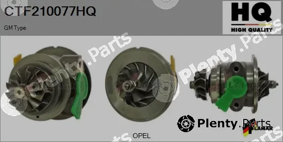 Flamar CTF210077HQ — Core assembly, turbocharger