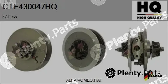 Flamar CTF430047HQ — Core assembly, turbocharger