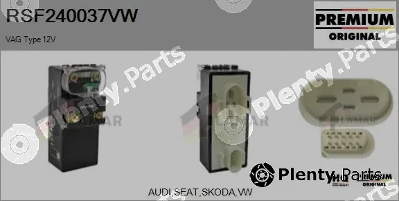 Flamar RSF240037VW — Control Unit, air conditioning