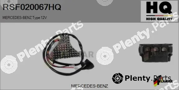 Flamar RSF020067HQ — Resistor, interior blower