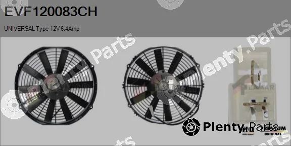 Flamar EVF120083CH — Electric Motor, radiator fan