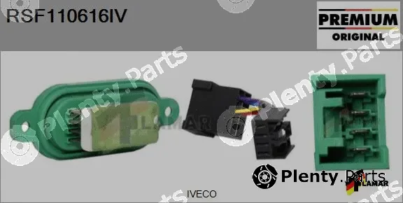 Flamar RSF110616IV — Resistor, interior blower