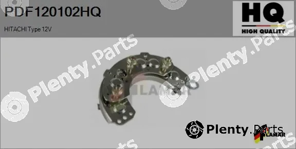 Flamar PDF120102HQ — Rectifier, alternator