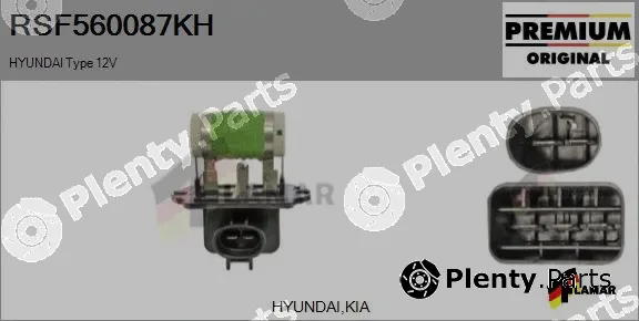 Flamar RSF560087KH — Series resistor, electric motor (radiator fan)