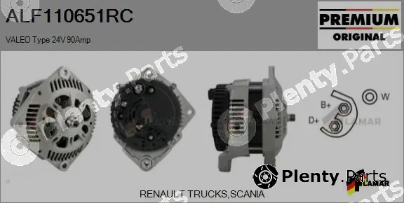 Flamar ALF110651RC — Alternator