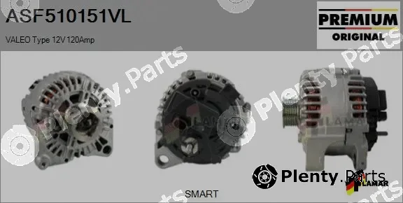 Flamar ASF510151VL — Alternator, starter