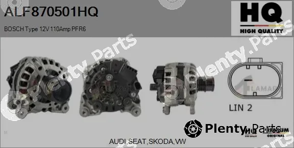 Flamar ALF870501HQ — Alternator