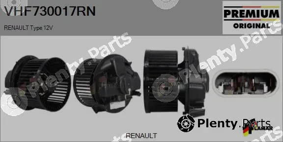 Flamar VHF730017RN — Interior Blower