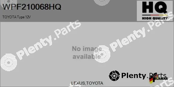 Flamar WPF210068HQ — Washer Fluid Pump, window cleaning