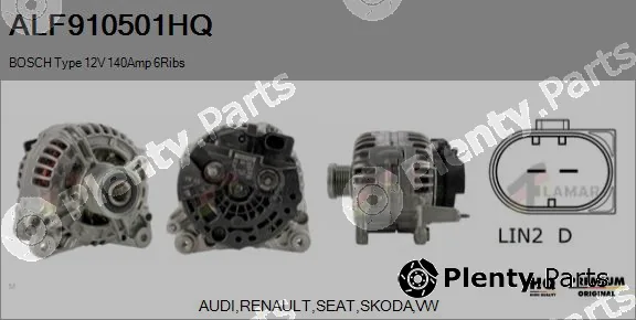 Flamar ALF910501HQ — Alternator