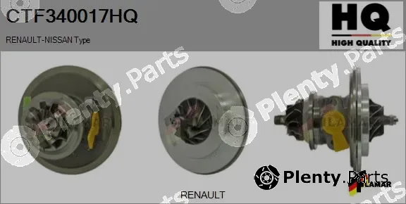 Flamar CTF340017HQ — Core assembly, turbocharger