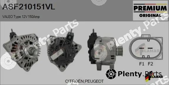 Flamar ASF210151VL — Alternator, starter