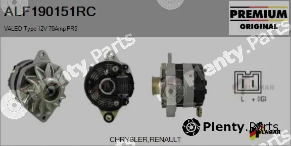 Flamar ALF190151RC — Alternator