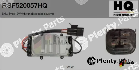 Flamar RSF520057HQ — Series resistor, electric motor (radiator fan)
