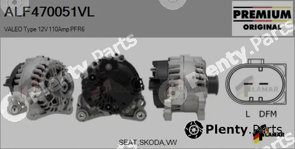 Flamar ALF470051VL — Alternator
