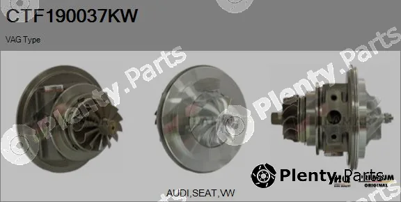 Flamar CTF190037KW — Core assembly, turbocharger