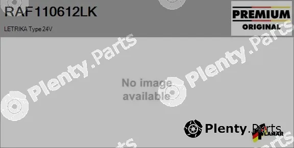 Flamar RAF110612LK — Relay, starter