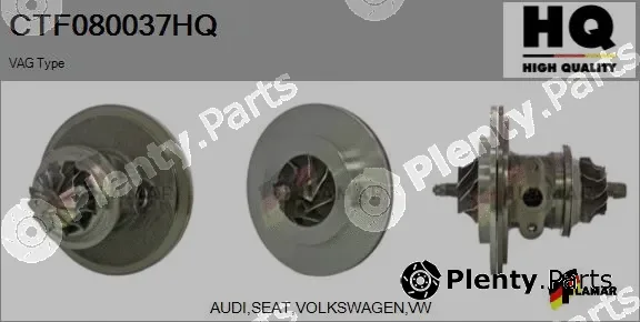 Flamar CTF080037HQ — Core assembly, turbocharger