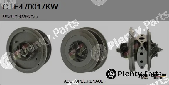 Flamar CTF470017KW — Core assembly, turbocharger