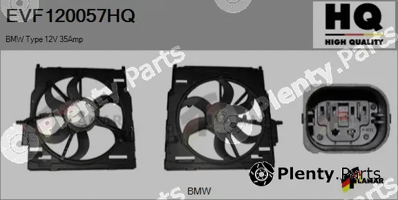 Flamar EVF120057HQ — Electric Motor, radiator fan