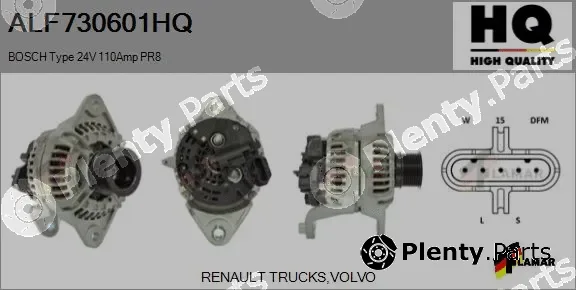 Flamar ALF730601HQ — Alternator