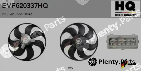 Flamar EVF620337HQ — Fan, engine cooling