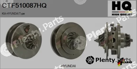 Flamar CTF510087HQ — Core assembly, turbocharger