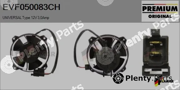 Flamar EVF050083CH — Electric Motor, radiator fan