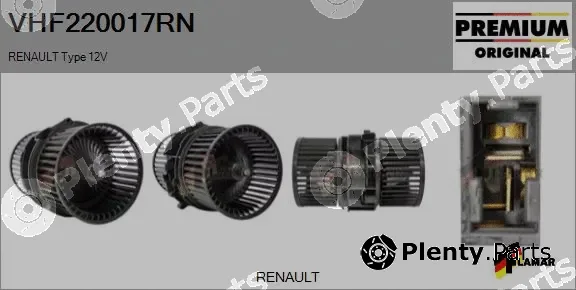 Flamar VHF220017RN — Interior Blower
