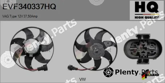 Flamar EVF340337HQ — Fan, engine cooling