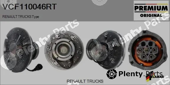 Flamar VCF110046RT — Clutch, radiator fan