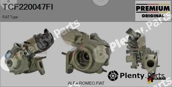 Flamar TCF220047FI — Charger, charging (supercharged/turbocharged)