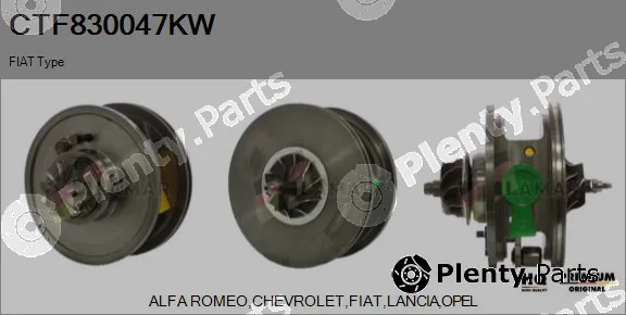 Flamar CTF830047KW — Core assembly, turbocharger
