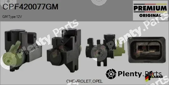 Flamar CPF420077GM — Pressure Converter, exhaust control
