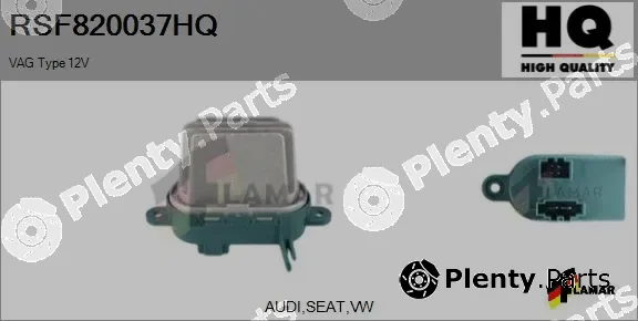 Flamar RSF820037HQ — Resistor, interior blower