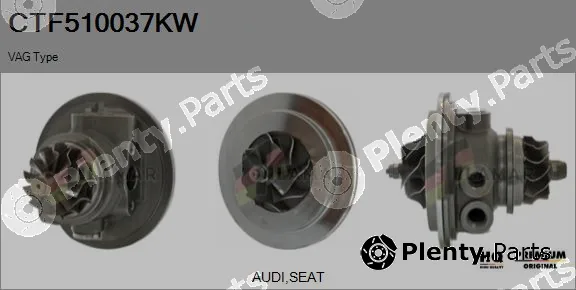 Flamar CTF510037KW — Core assembly, turbocharger
