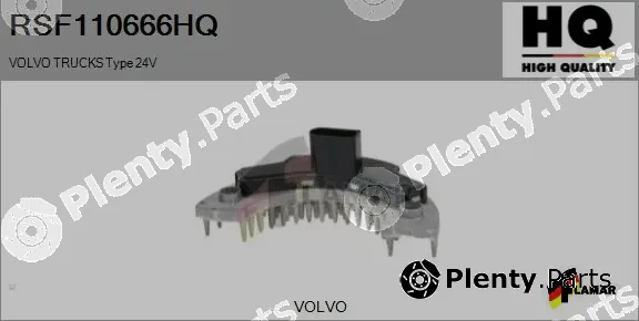 Flamar RSF110666HQ — Resistor, interior blower