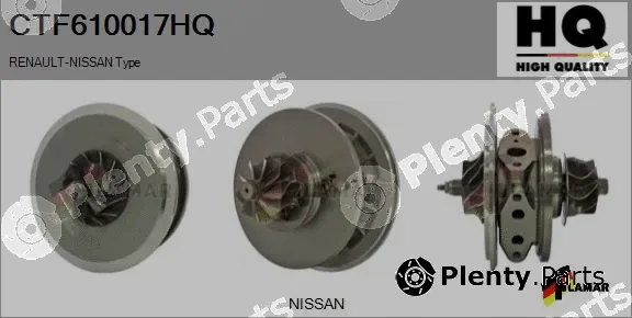 Flamar CTF610017HQ — Core assembly, turbocharger
