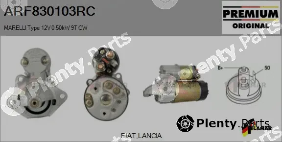 Flamar ARF830103RC — Starter