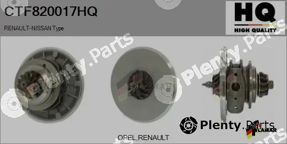 Flamar CTF820017HQ — Core assembly, turbocharger