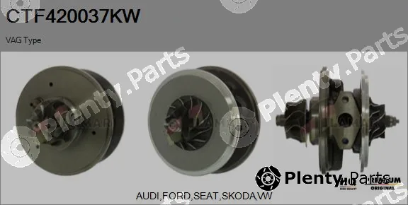 Flamar CTF420037KW — Core assembly, turbocharger