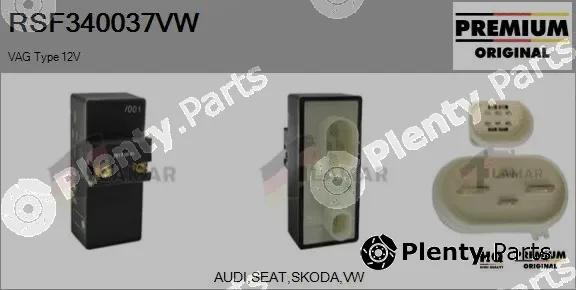 Flamar RSF340037VW — Control Unit, air conditioning