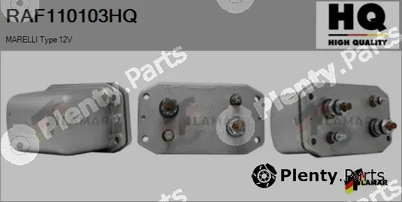 Flamar RAF110103HQ — Relay, starter