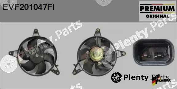Flamar EVF201047FI — Electric Motor, radiator fan