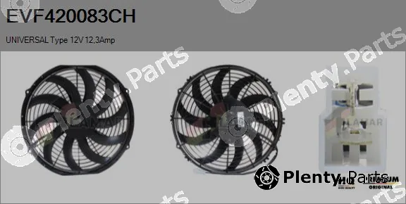 Flamar EVF420083CH — Electric Motor, radiator fan