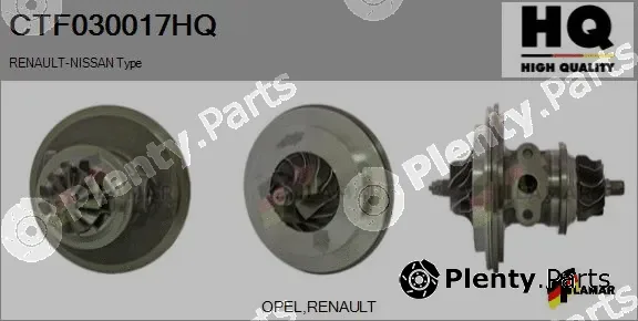 Flamar CTF030017HQ — Core assembly, turbocharger