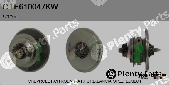 Flamar CTF610047KW — Core assembly, turbocharger