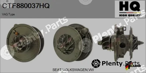 Flamar CTF880037HQ — Core assembly, turbocharger